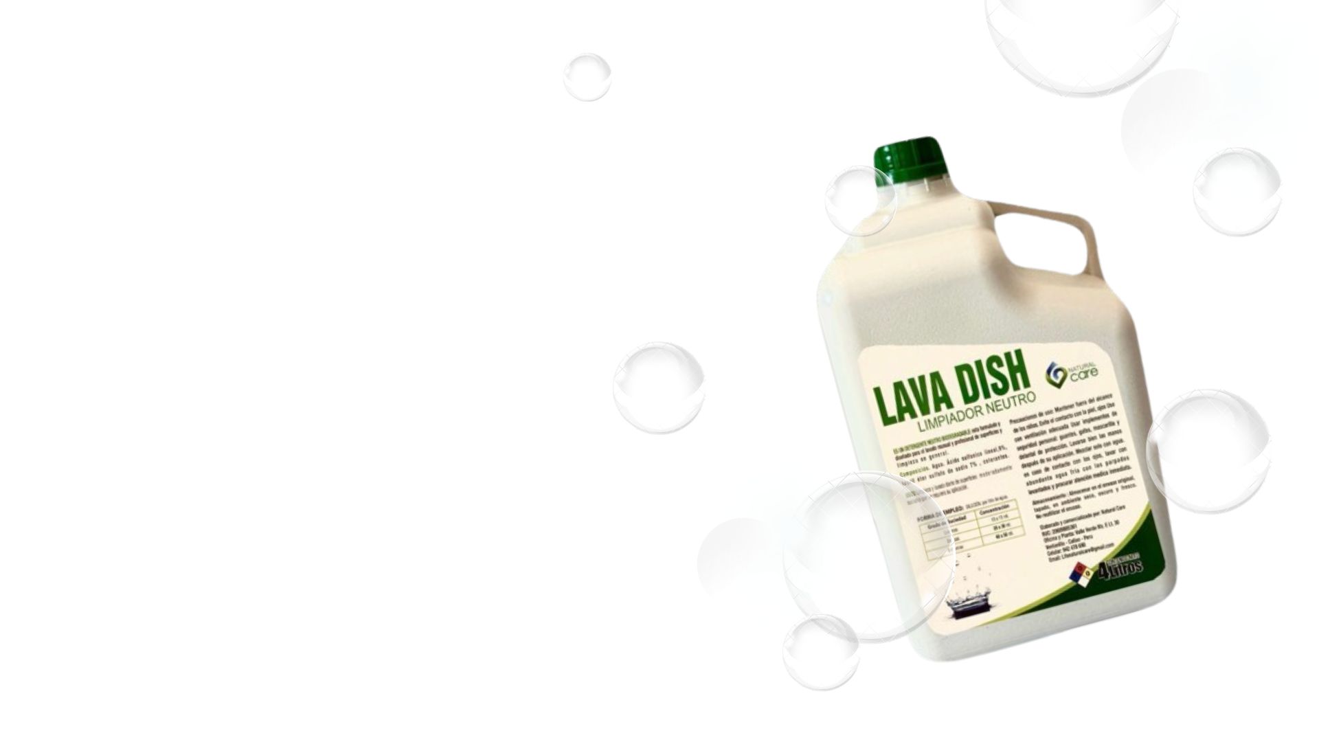 Soluciones de limpieza responsables con el ambiente